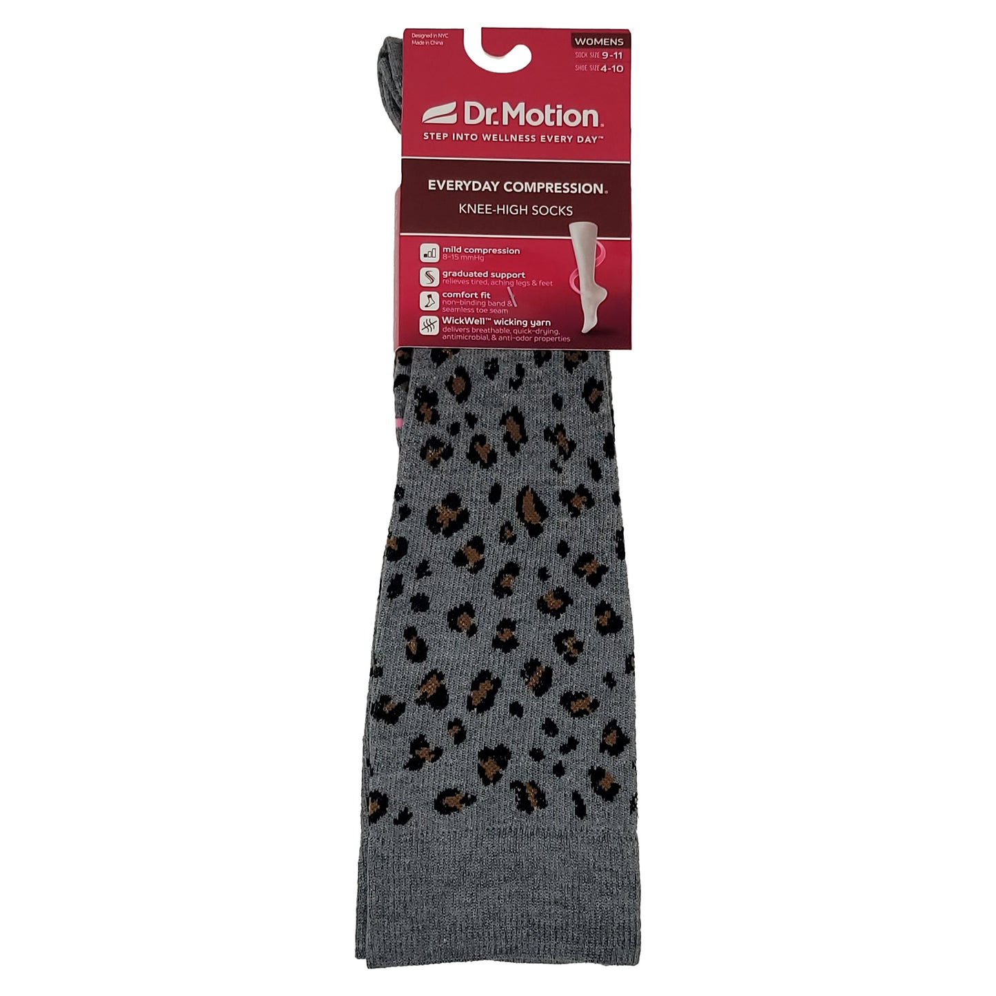 Knee High Compression Socks |Grey Heather| Women's (1 Pair)