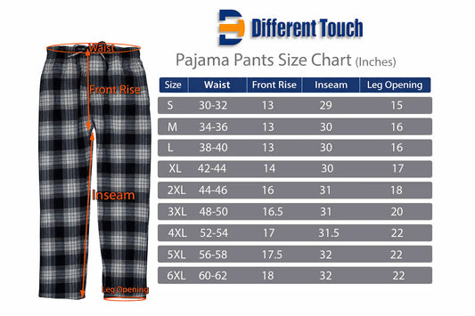 Men’s Pajama Pants Size Chart Explained: Find Your Perfect Fit (S–6XL Guide)
