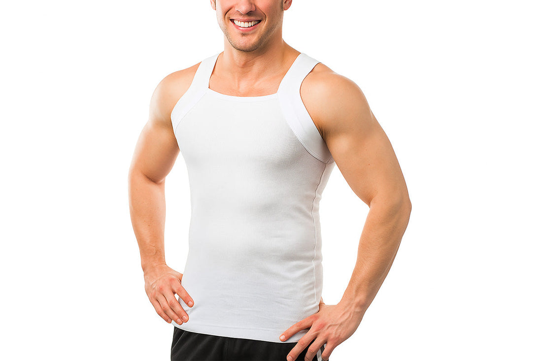 White Men's Tank Tops 