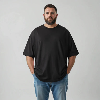 Different Touch Long Length T-Shirt| Big & Tall| 100% Cotton| Pre-Shrunk