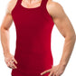 Square Cut G-unit Tank Top| Muscle Rib Basic Color A-Shirts | Men's
