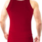 Square Cut G-unit Tank Top| Muscle Rib Basic Color A-Shirts | Men's