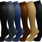 Knee High Trouser Socks | Different Touch Women's Opaque (6 Pairs)