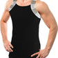 Square Cut G-unit Tank Top| Muscle Rib Basic Color A-Shirts | Men's