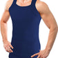Square Cut G-unit Tank Top| Muscle Rib Basic Color A-Shirts | Men's