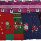 Compression Knee High Socks | Christmas Design | Women (6 Pairs)
