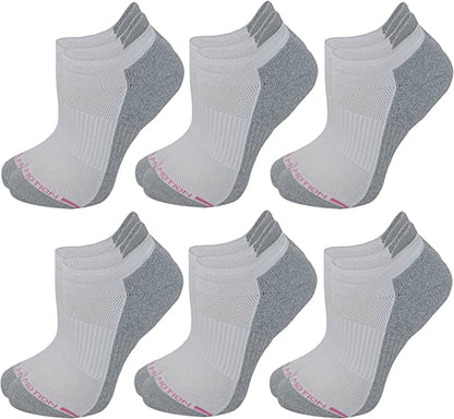 Ankle Compression Socks | Plain Basic Colors | Women's (6 Pais)