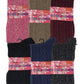 Knee High Boot Socks | Winter Cable Knit  Multi Color | Womens (6 pairs)