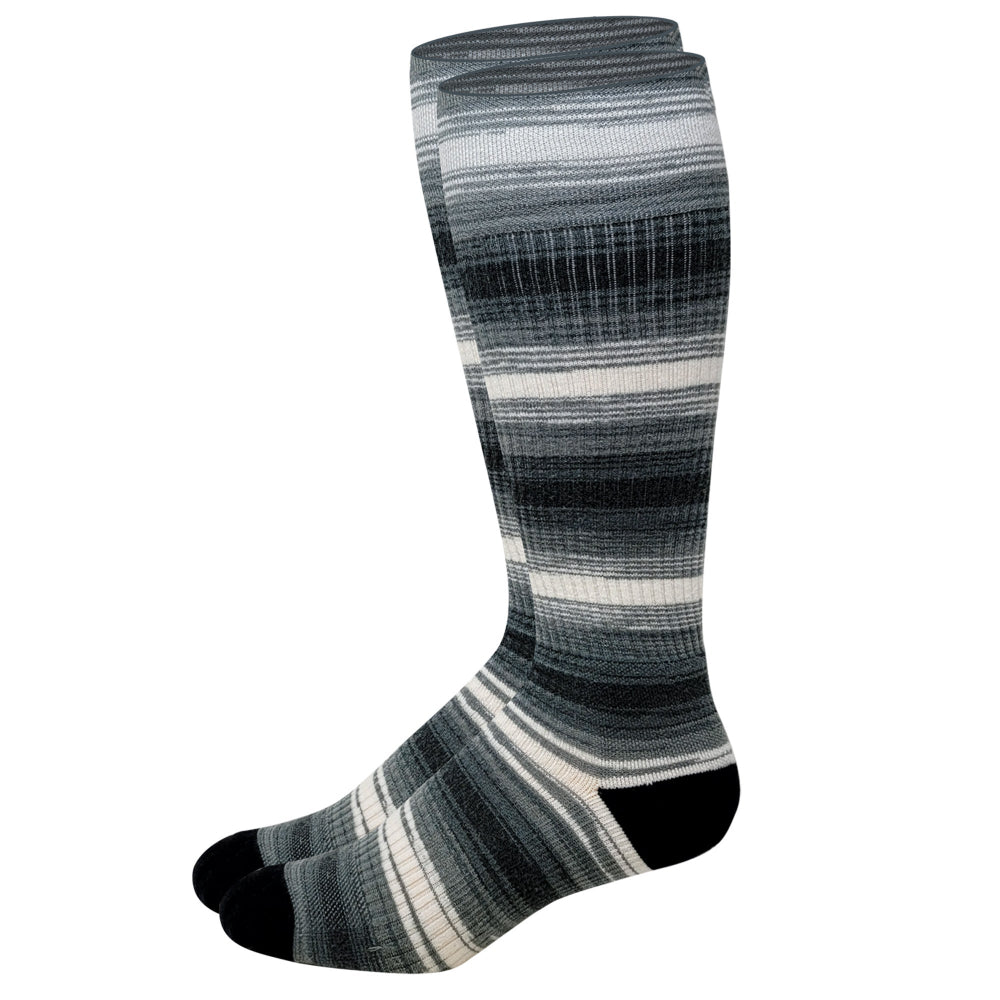 Men’s outdoor wool compression knee-high socks – Different Touch winter performance