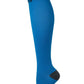 Knee-High Compression Socks | Solid Colors Nylon Sports | Unisex (1 Pair)
