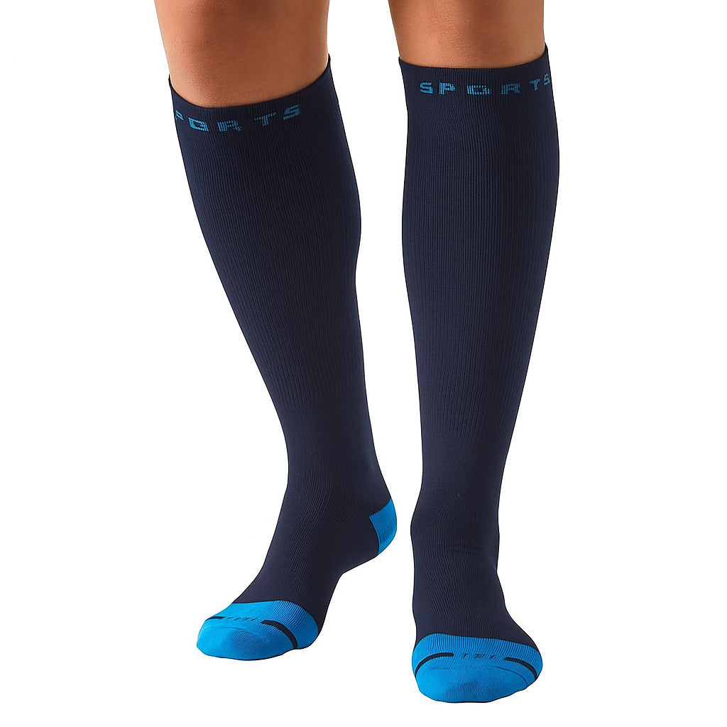 Unisex 8–15 mmHg and 15–20 mmHg compression socks – 4 pair pack