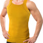Square Cut G-unit Tank Top| Muscle Rib Basic Color A-Shirts | Men's