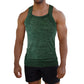 Olive Green Square Cut G-unit Style Tank Top