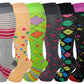 Knee High Socks | Assorted Classic Design | Womens (6 Pairs)