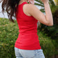 Different Touch Wide Trim Women's Tank Top - Stylish & Comfortable