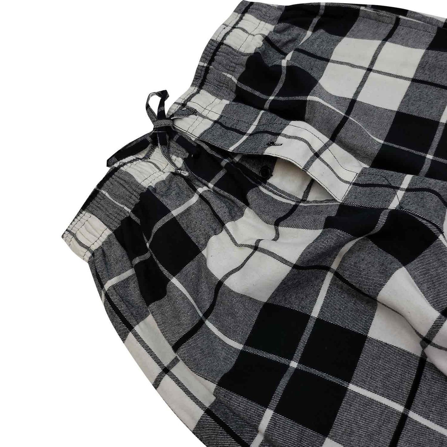 Cotton Lounge Pajama Pants for Men | Plaid S-6XL | Different Touch