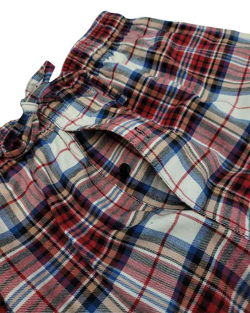 Cotton Lounge Pajama Pants for Men | Plaid S-6XL | Different Touch