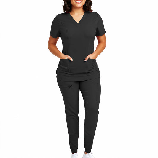 Women's Medical Uniform Scrubs set Workwear