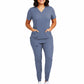 Women's Medical Uniform Scrubs set Workwear