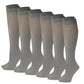 Knee-High Trouser Socks | Opaque Assorted | Sumona Womens (12 Pairs)