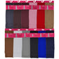 Knee-High Trouser Socks | Opaque Assorted | Sumona Womens (12 Pairs)