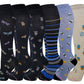 Knee High Compression Socks | New Assorted Gradated | Women's (6 Pairs)