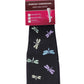 Knee High Compression Socks | Tossed Dragonfly Design | Women's (1 Pair)