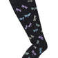 Knee High Compression Socks | Tossed Dragonfly Design | Women's (1 Pair)