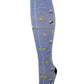 Compression Knee High Socks for women | Bees and Flowers
