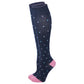Compression Knee High 15-20 mmHG Socks for women | Mini Hearts