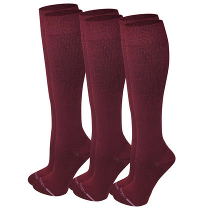 Dr. Motion women’s knee-high compression socks bamboo fabric