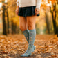Knee High Compression Socks |Forest Owl| Women's (1 Pair)