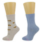 Crew Diabetic Socks | Sunflowers Half-Cushion | Dr Motion (2 Pack)