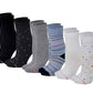Crew Diabetic Socks | Assorted Half-Cushion | Dr Motion ( 6 Pack )