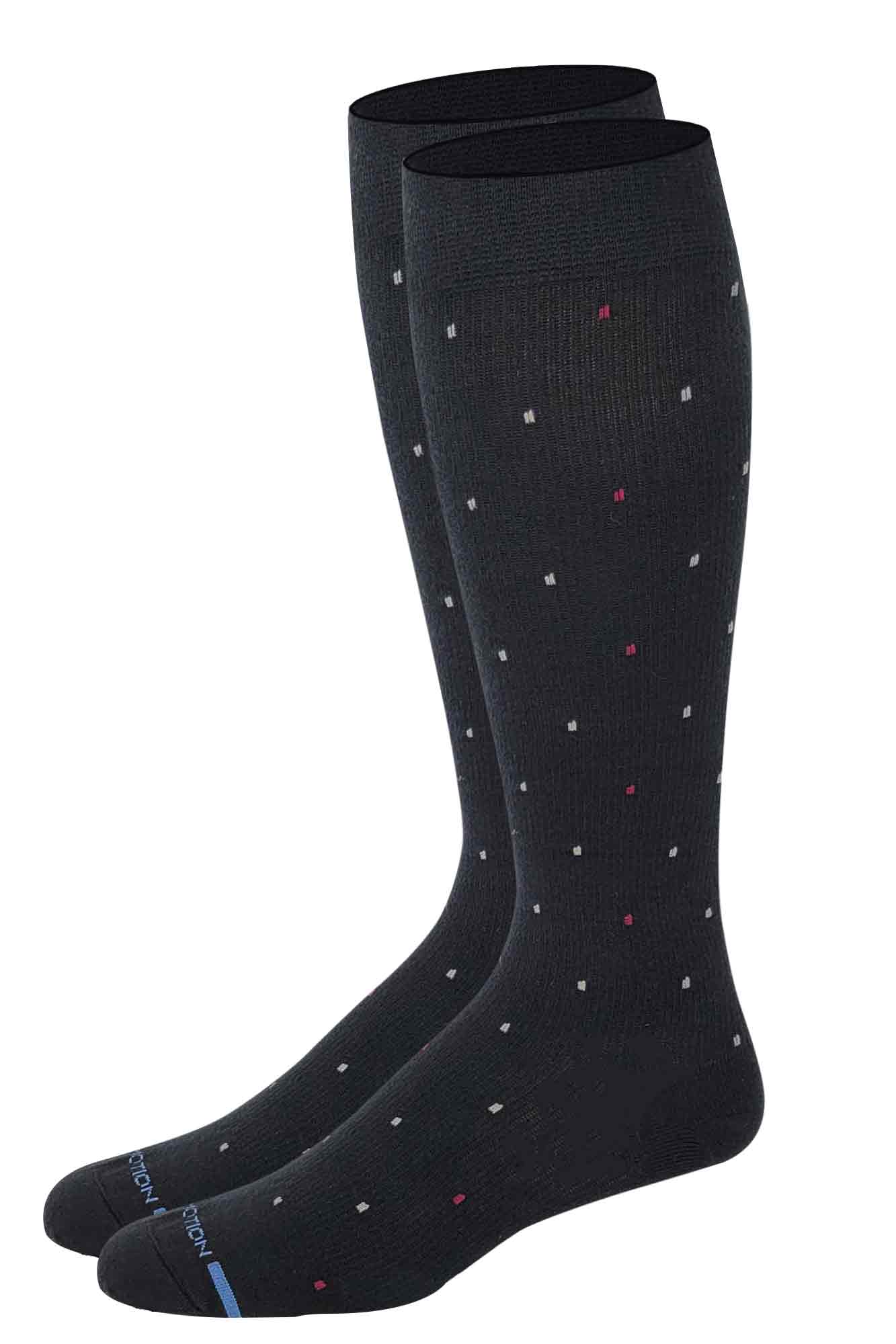 Black Knee High Compression Socks