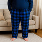 Different Touch Big & Tall men’s pajama bottoms with drawstring waistband and pockets