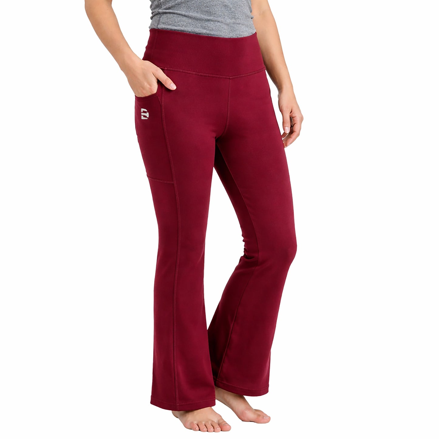 Women’s Flared Yoga Pants with Pockets | Tummy Control | Squat Proof | Different Touch