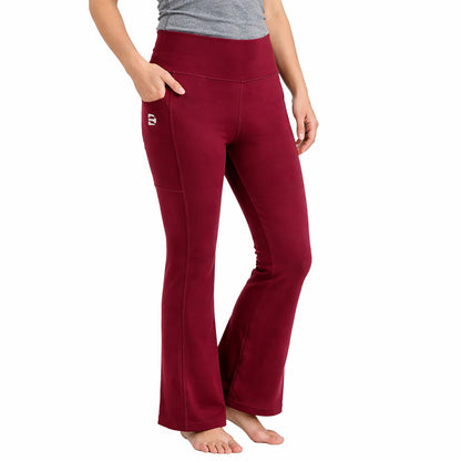 Women’s Flared Yoga Pants with Pockets | Tummy Control | Squat Proof | Different Touch
