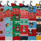 Knee High Socks | Christmas Novelty Design | Womens (6 Pairs)