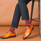 Dress Socks | Merry Christmas Festive Design | Men's (6 Pairs)