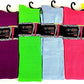 Thigh High Over the Knee Socks | Neon Solid Color | Women (6 Pairs)