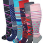 Dr. Shams women’s compression knee-high socks – soft cotton blend
