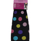 Compression Knee High Socks | Colorful Dots Design | Women (1 Pair)