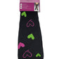 Compression Knee High Socks | Hearts Design | Womens (1 Pair)