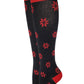 Women’s Christmas Compression Knee High Socks | 8–15 mmHg | Festive Designs (1 Pair)