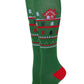 Women’s Christmas Compression Knee High Socks | 8–15 mmHg | Festive Designs (1 Pair)