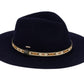 Wide Brim Fedora with Woven Tribal Band | Epoch Women
