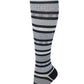 Knee High Compression Socks | Geometric Pattern Stripes | Women's (1 Pair)