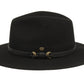 Wool Felt Fedora Hats | Leather Band | Epoch Men's