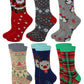 Sumona women’s crew socks – fun holiday prints and cozy comfort